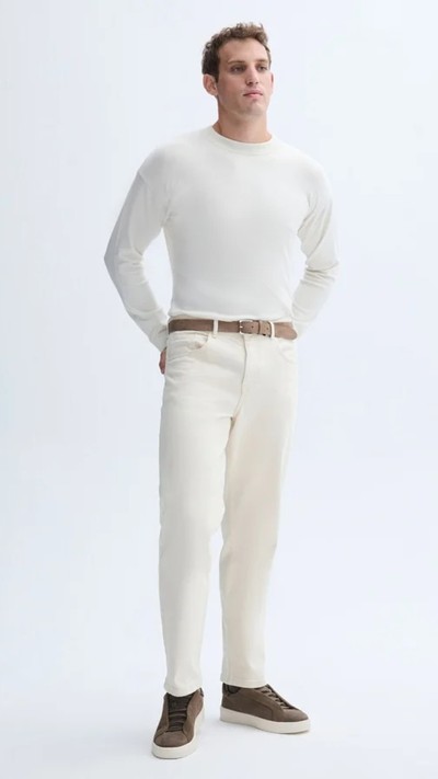 BİSİKLET YAKA TRİKO KAZAK