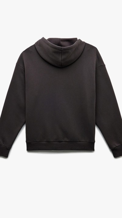 Şardonlu Kapüşonlu Cepli Oversize Sweatshirt
