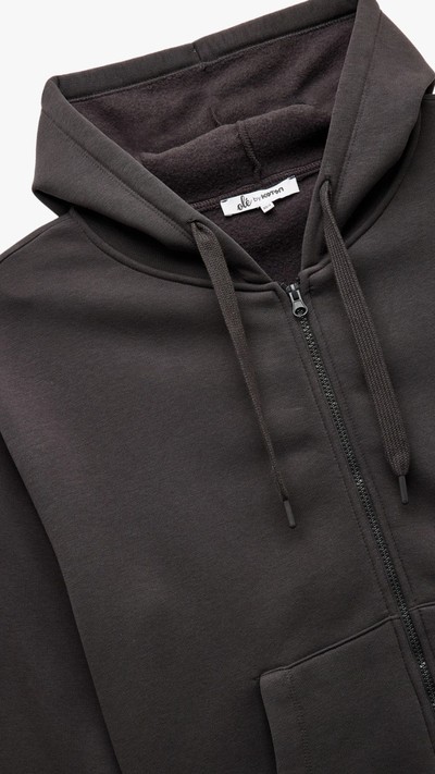 Şardonlu Kapüşonlu Cepli Oversize Sweatshirt