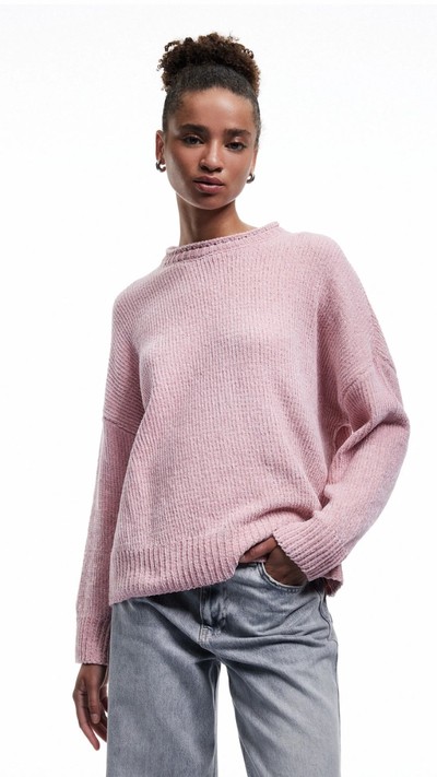 Uzun Kollu Bisiklet Yaka Basic Triko Kazak