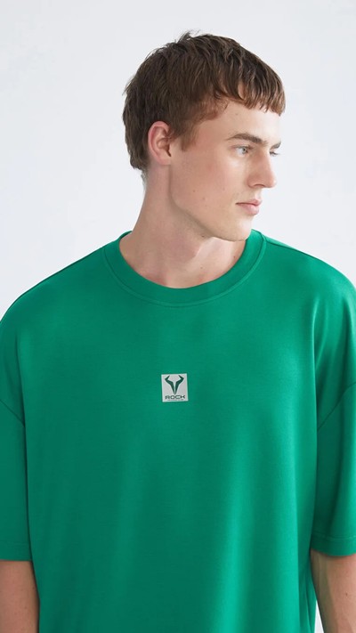 Crew Neck Printed Men's Sports T-shirt