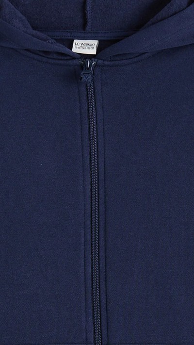 Long Sleeve Girls' Zip-up Sweatshirt