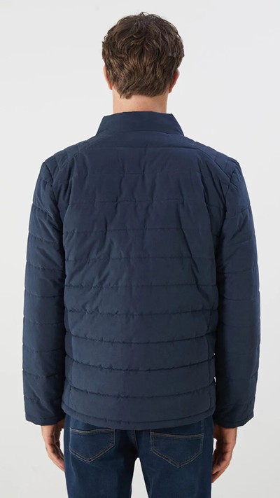 Standard Fit Funnel Neck Men's Puffer Coat