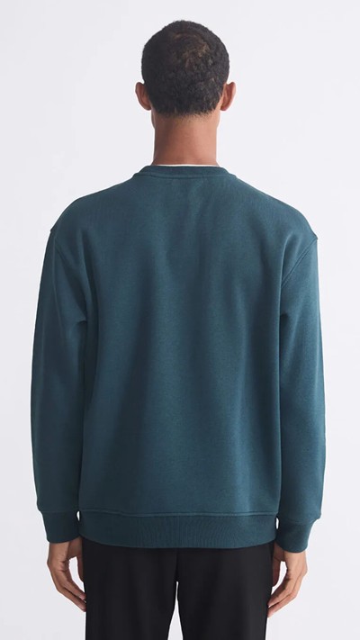 Crew Neck Men's Thick Sweatshirt