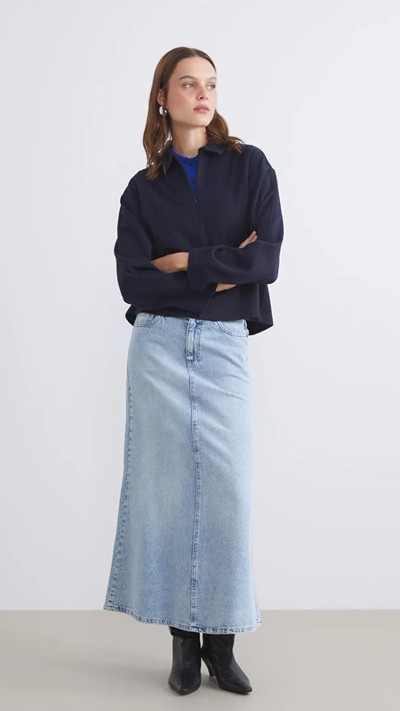 Shirt Collar Women's Cachet Jacket