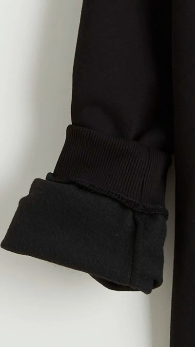 Crew Neck Printed Men's Thick Sweatshirt